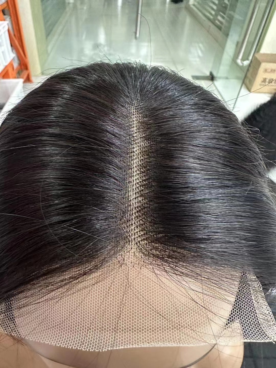 Bone Straight 4x4 Lace Closure Transparent BOB Wig Wholesale Virgin Human Hair