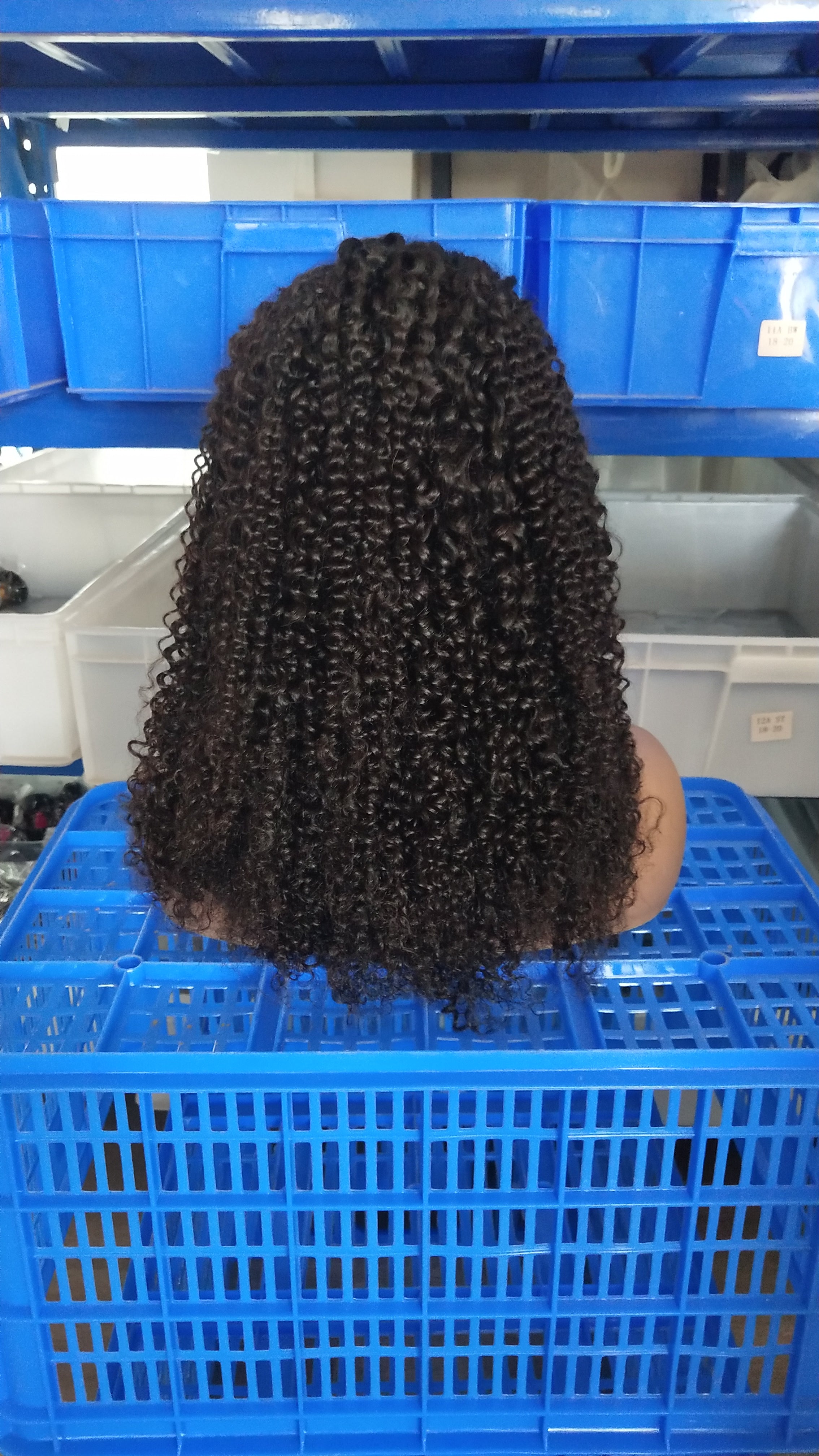 Deep Curly 13x4 Transparent Lace Frontal Wig Wholesale, Forever Curls, Bleached Knots & Preplucked