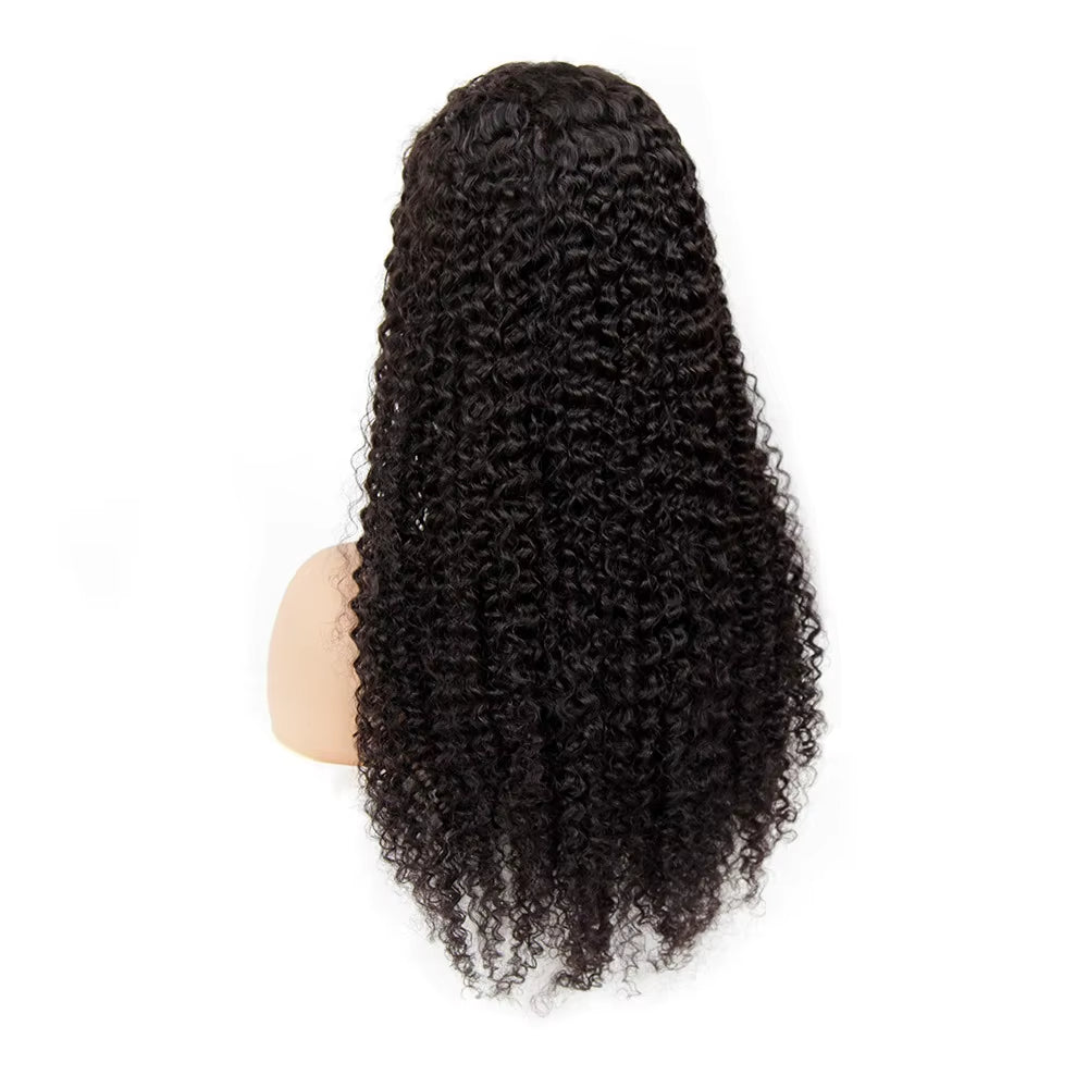 Kinky Curly 13x4 Transparent Lace Frontal Wig Wholesale,Super Tight Curl,Keep Curls very well