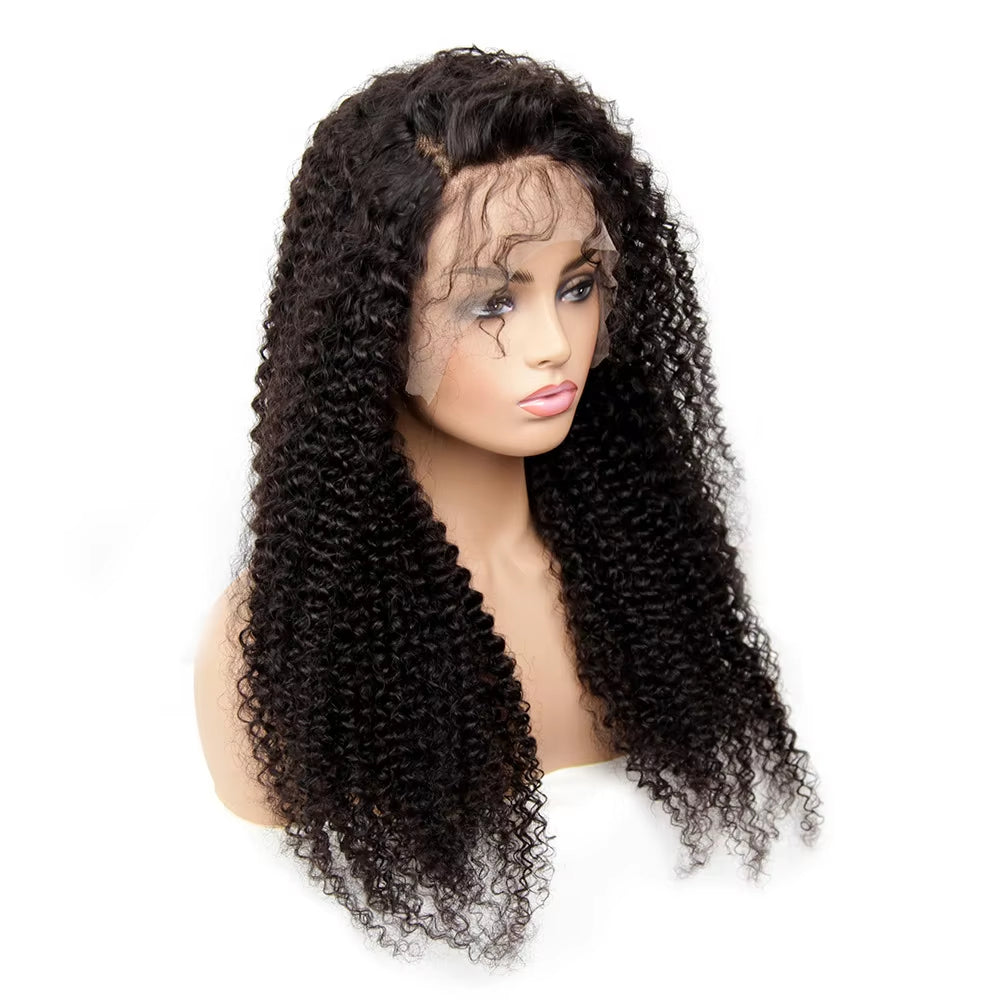Kinky Curly 13x4 Transparent Lace Frontal Wig Wholesale,Super Tight Curl,Keep Curls very well