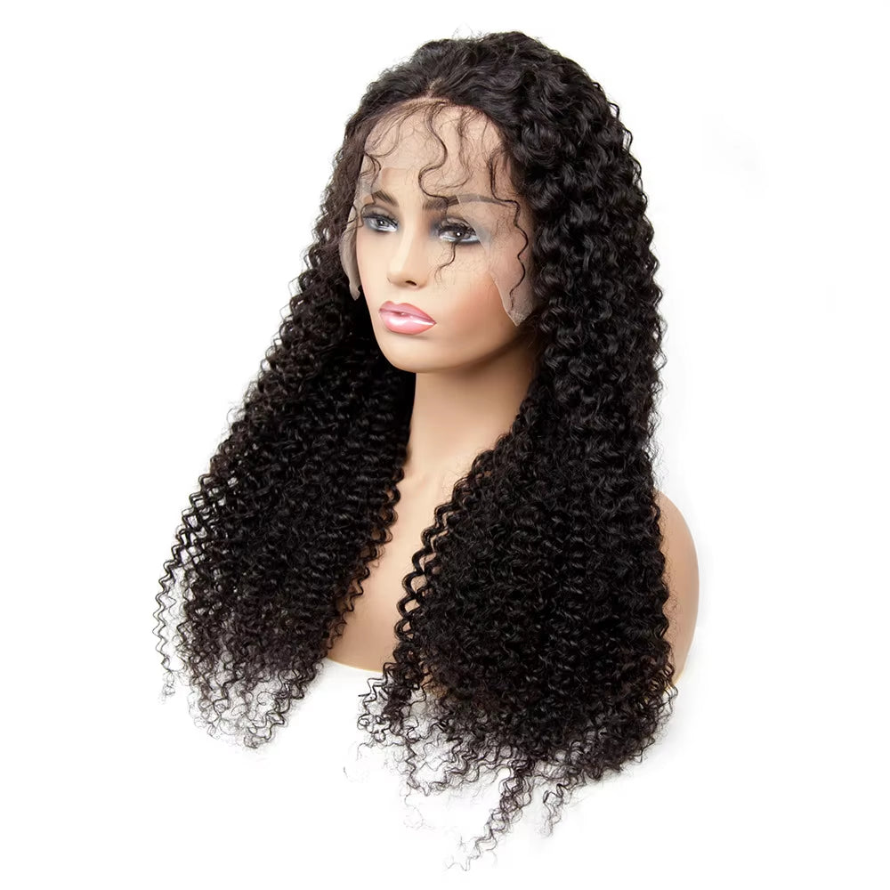 Kinky Curly 13x4 Transparent Lace Frontal Wig Wholesale,Super Tight Curl,Keep Curls very well