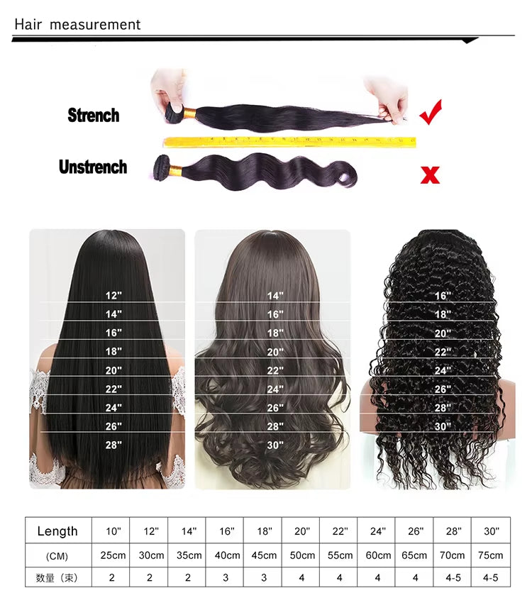Virgin Cuticle Aligned Human Hair Bundles Curly Human Hair Extension