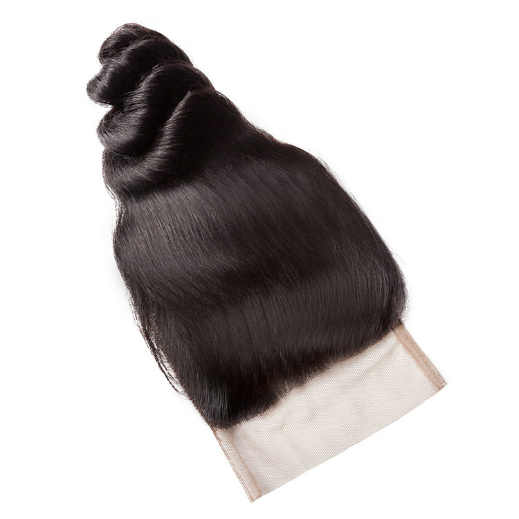 4*4 Transparent Lace Closure  100% Virgin Human Hair