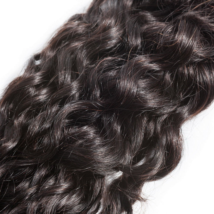 Virgin Cuticle Aligned Human Hair Bundles water wave Human Hair Weave extensions