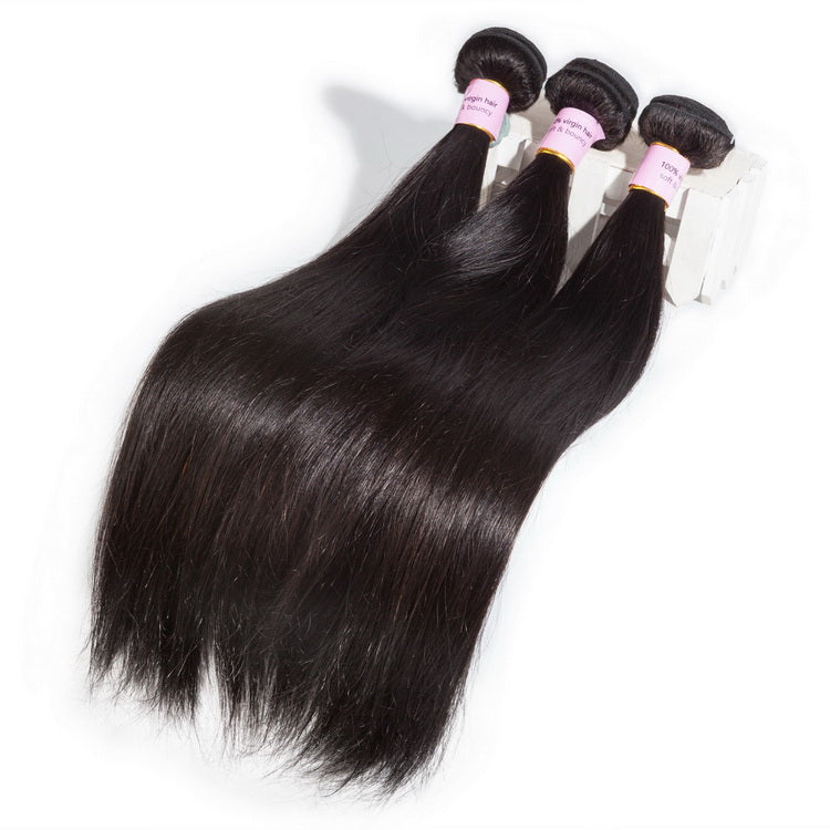 12A + Grade Brazilian Straight Human Hair Bundles