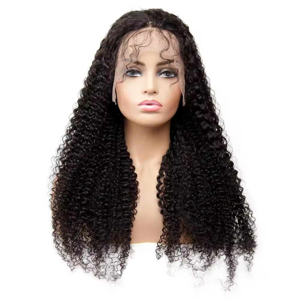 Kinky Curly 13x4 Transparent Lace Frontal Wig Wholesale,Super Tight Curl,Keep Curls very well