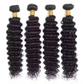Virgin Cuticle Aligned Human Hair Bundles Deep Wave Hair Extension