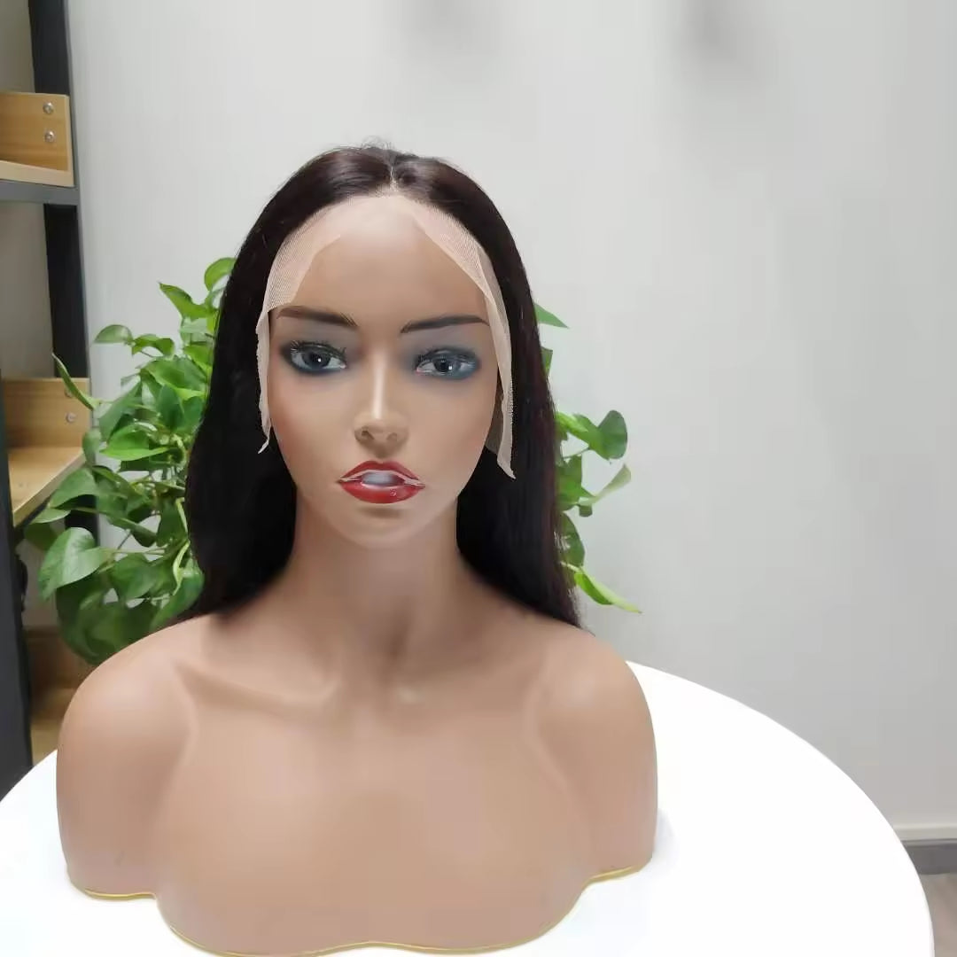 Bone Straight 13x4 Transparent Lace Frontal BOB Wig Wholesale Virgin Human Hair