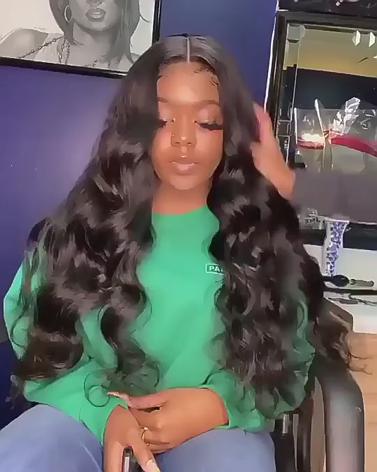 Natural Full Cuticle Aligned Virgin Brazilian Human Hair Extensions Loose Wave